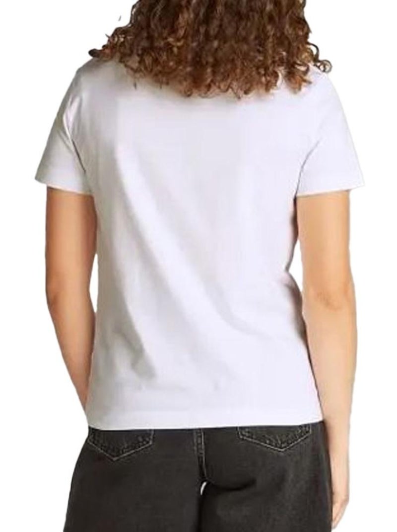 T-Shirt Calvin Klein Jeans Shadow Branco para Mulher Branco - Kiabi