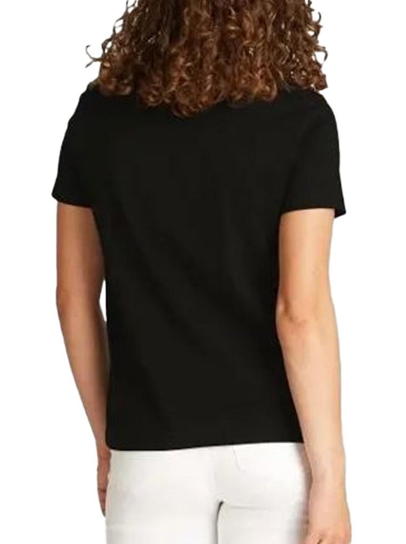 T-Shirt Calvin Klein Jeans Shadow Graphic para Mulher em Preto Preto - Kiabi