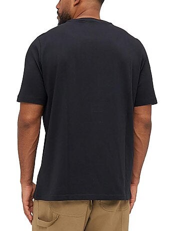 T-shirt Calvin Klein Jeans Split Line Preto para Homem