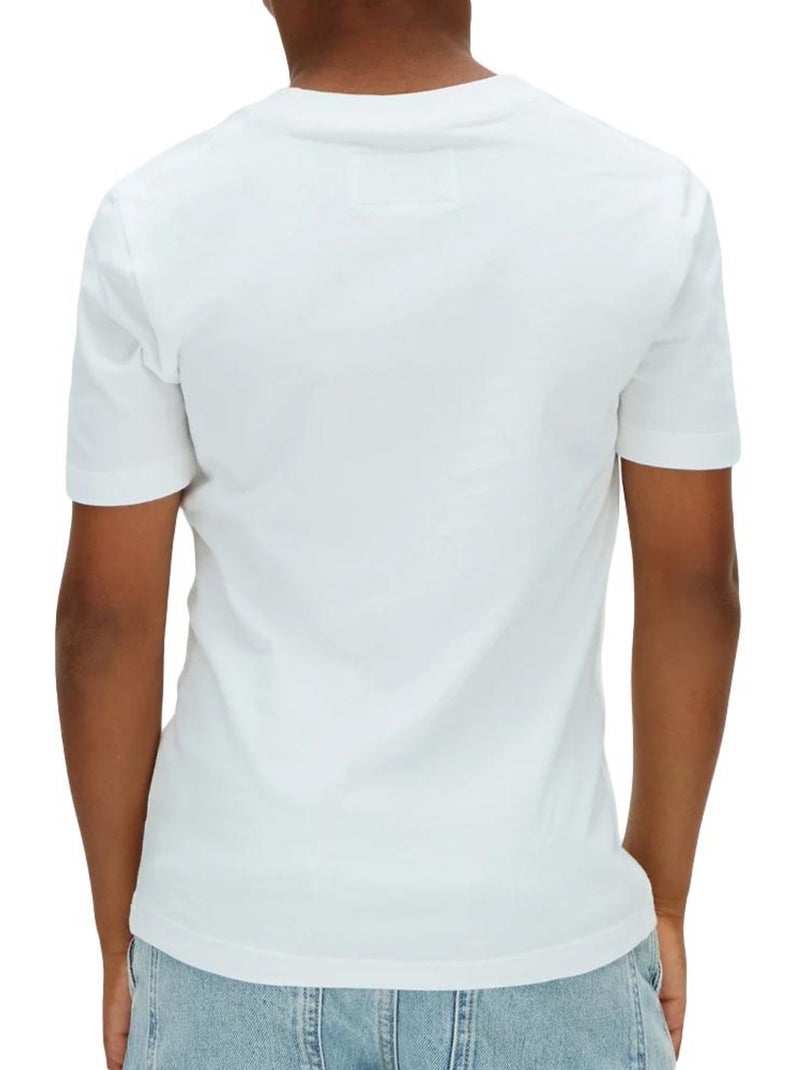 T-shirt calvin klein jeans stacked azul claro para rapaz Azul - Kiabi