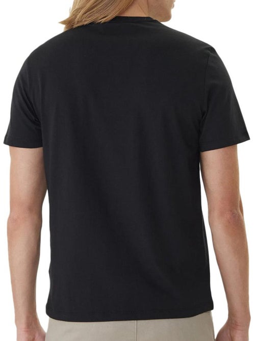 T-Shirt Calvin Klein Jeans Standard Preto para Homem - Kiabi
