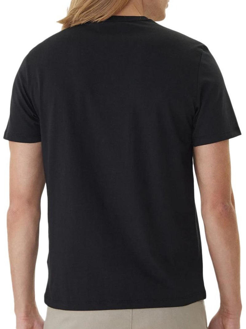 T-Shirt Calvin Klein Jeans Standard Preto para Homem Preto - Kiabi