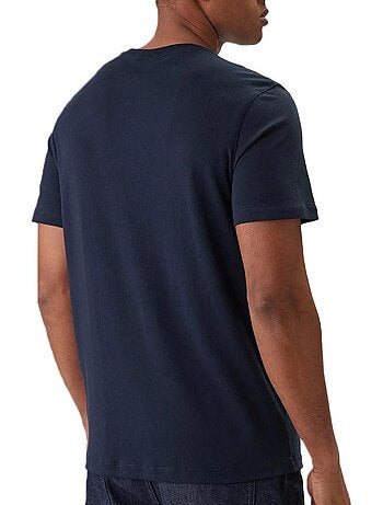 T-Shirt Calvin Klein Jeans Supima Azul Marinho para Homem