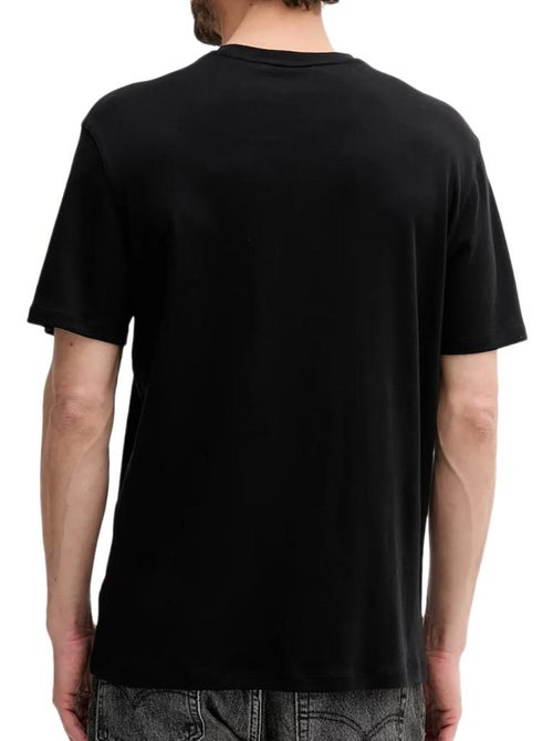 T-Shirt Calvin Klein Jeans Supima Preto para Homem - Kiabi T-Shirt Calvin Klein Jeans Supima Preto para Homem - Kiabi