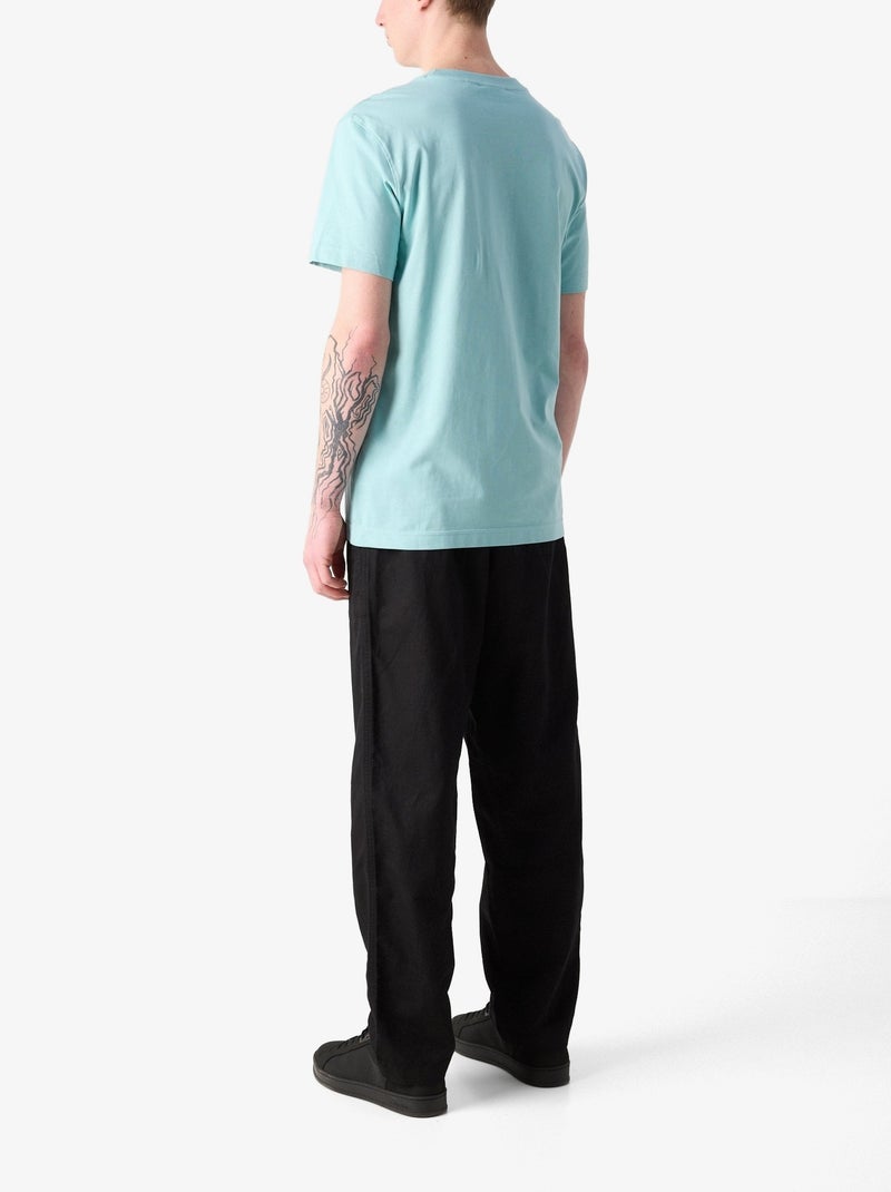 T-Shirt Calvin Klein Jeans Turquesa para Homem Azul - Kiabi