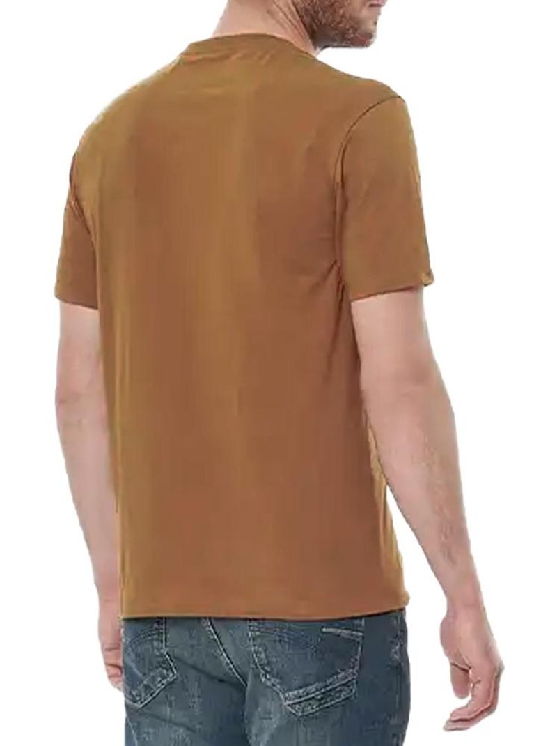 T-shirt Camel Kaporal RAZH para Homem Castanho-capuccino - Kiabi