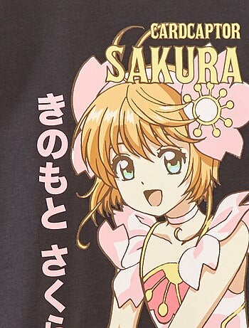 T-shirt 'Cardcaptor Sakura' de manga curta