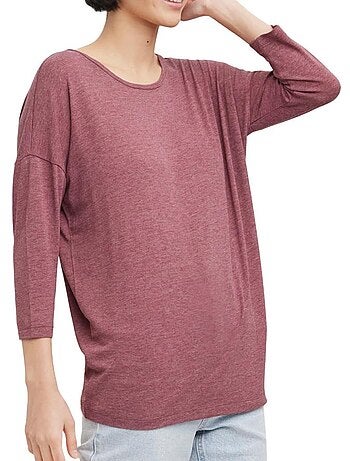 T-Shirt Feminina Vero Moda Carla Violeta