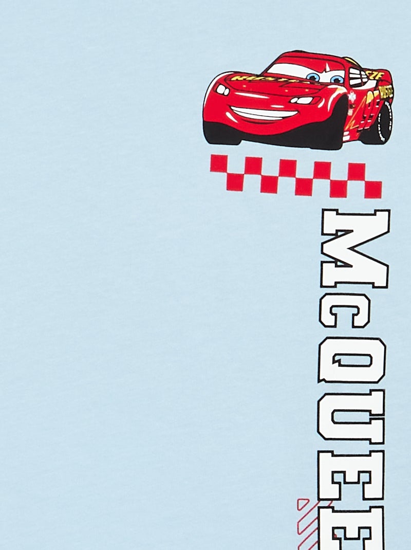 T-shirt 'Cars' 'Disney' 'Pixar' Azul - Kiabi