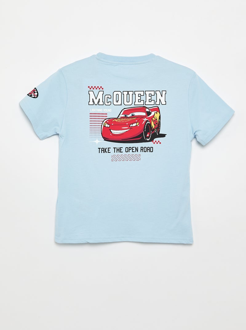 T-shirt 'Cars' 'Disney' 'Pixar' Azul - Kiabi