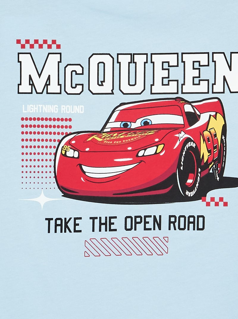 T-shirt 'Cars' 'Disney' 'Pixar' Azul - Kiabi