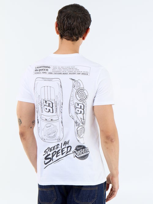 T-shirt 'Cars' 'Disney' 'Pixar' frente e verso - Kiabi