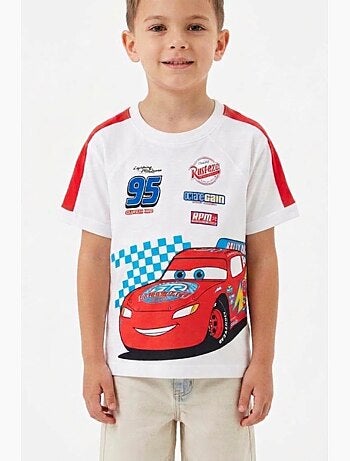 T-shirt cars menino | licença oficial
