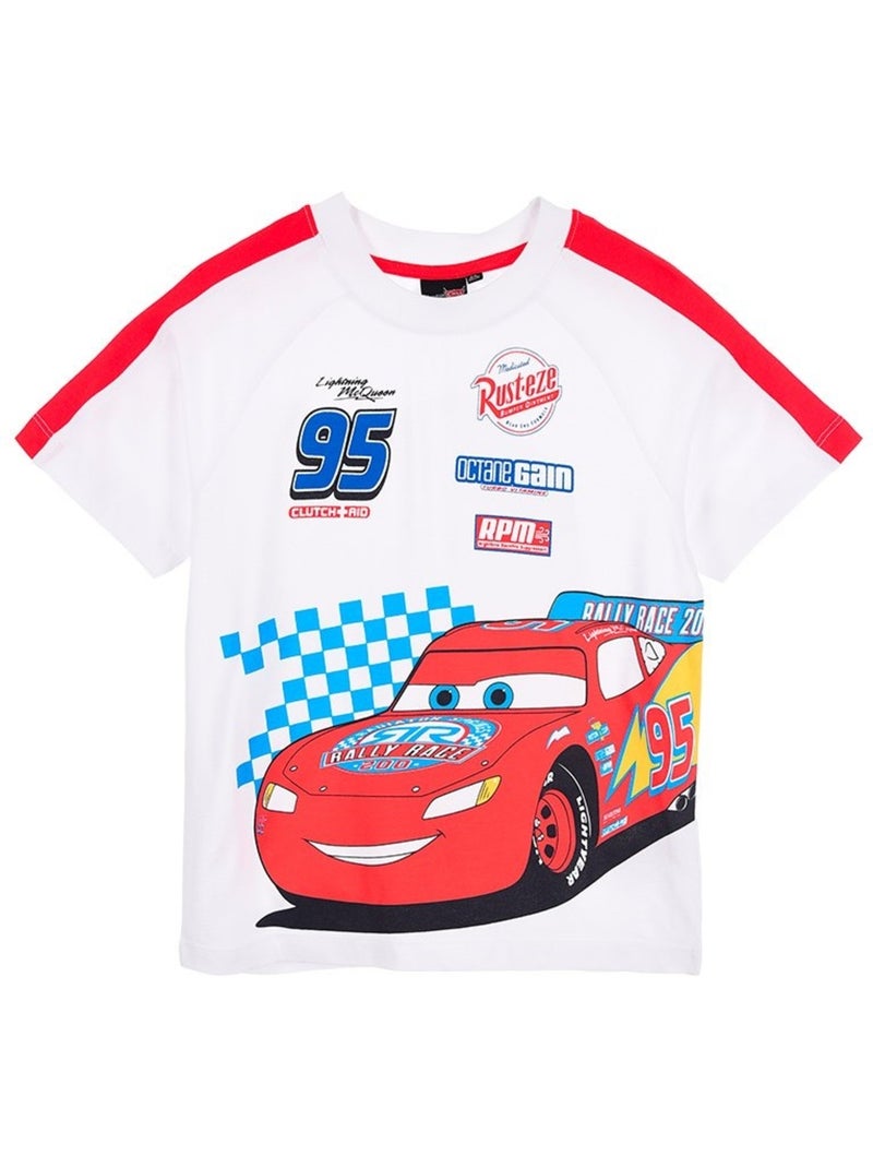 T-shirt cars menino | licença oficial Branco - Kiabi