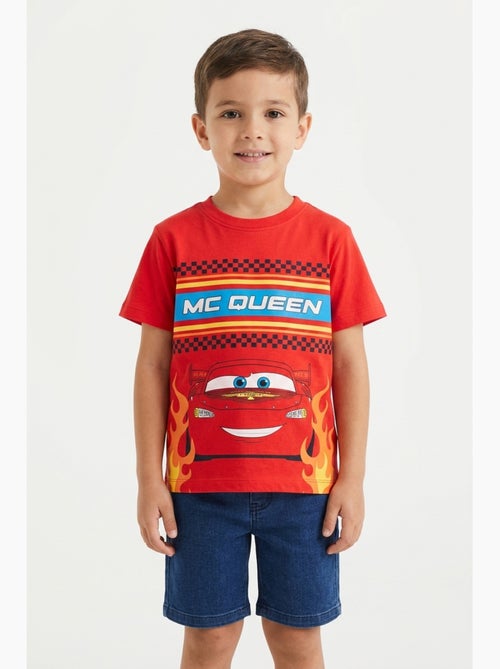 T-shirt cars vermelho menino | licença oficial - Kiabi T-shirt cars vermelho menino | licença oficial - Kiabi