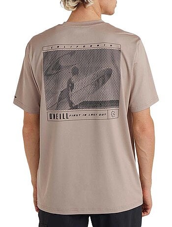 T-shirt branco o'neill polygienes para homem