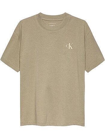 T-Shirt Castanha para Rapaz Calvin Klein Jeans Miami