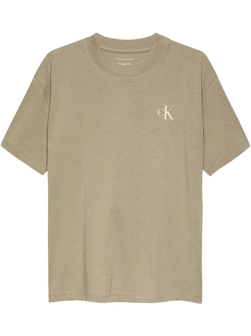 T-Shirt Castanha para Rapaz Calvin Klein Jeans Miami - Kiabi T-Shirt Castanha para Rapaz Calvin Klein Jeans Miami - Kiabi