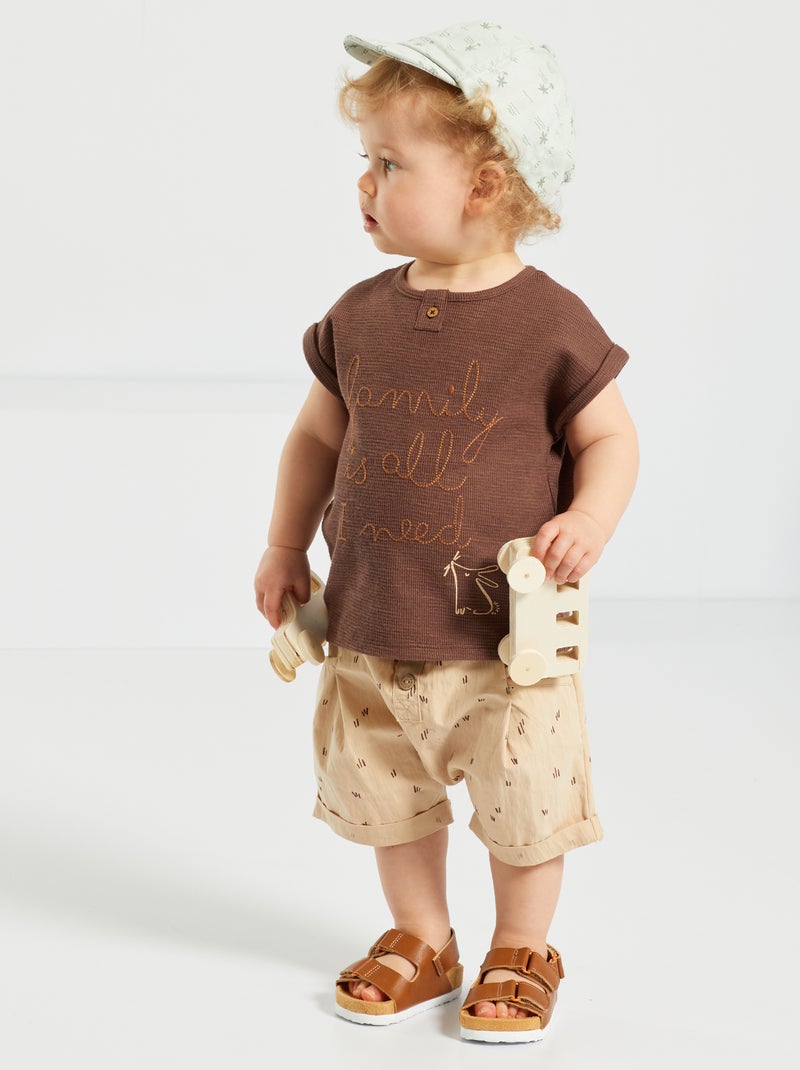 T-shirt CASTANHO - Kiabi