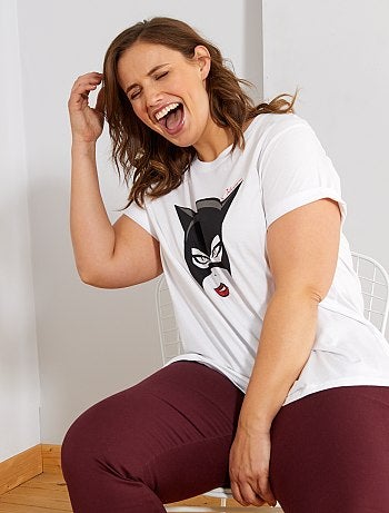 T-shirt 'Catwoman' - Kiabi