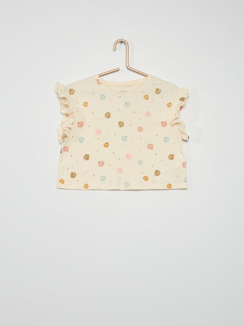 T-shirt 'cavalo marinho' - Kiabi