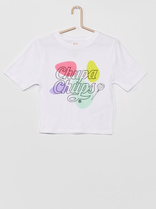 T-shirt 'Chupa Chups' cropped - Kiabi