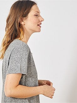 T-shirt cinzenta - Kiabi