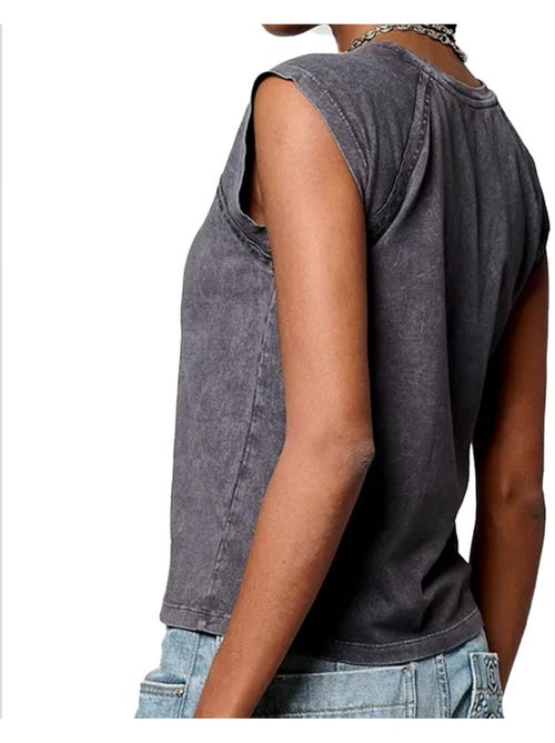 T-shirt Cinzenta Kaporal para Mulher - Kiabi T-shirt Cinzenta Kaporal para Mulher - Kiabi