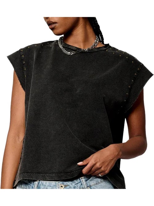 T-shirt Cinzenta Kaporal VISIOE25 para Mulher - Kiabi