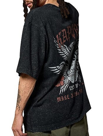 T-Shirt Cinzenta Kaporal Vosto para Homem