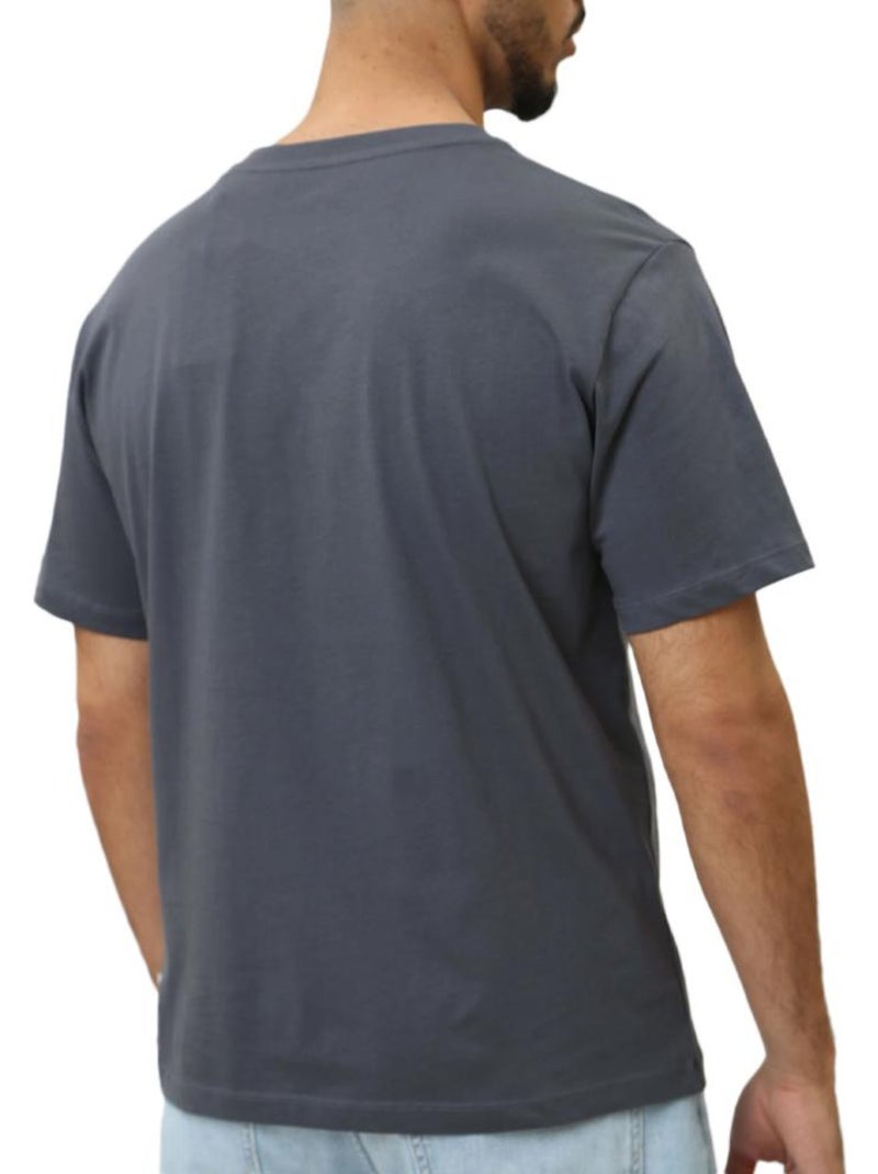 T-shirt Cinzenta Masculina Pepe Jeans Clifton Cinza-prateado - Kiabi