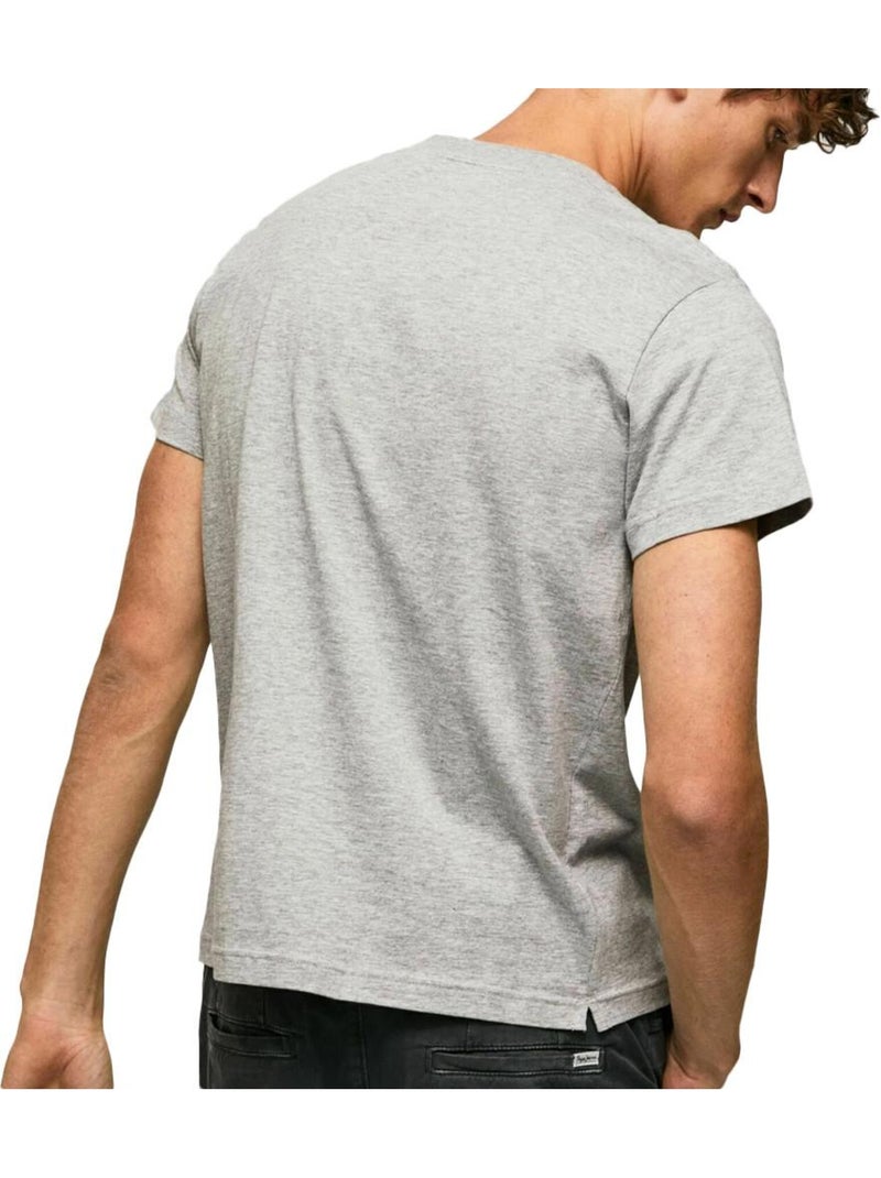 T-shirt Cinzenta Masculina Pepe Jeans Rederick Cinza-prateado - Kiabi