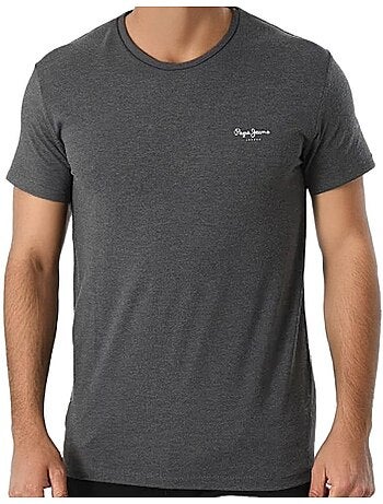 T-Shirt Bordô Original Pepe Jeans para Homem