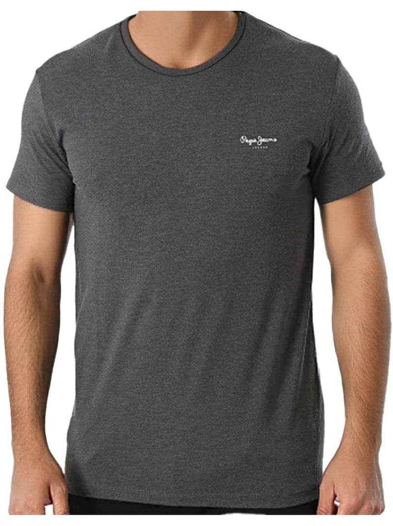 T-Shirt Cinzenta Original Pepe Jeans para Homem Cinza-prateado - Kiabi