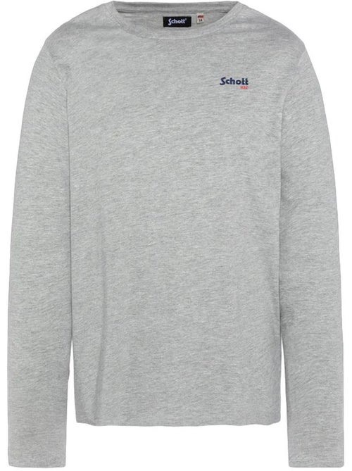 T-shirt cinzenta para homem schott brodedml - Kiabi T-shirt cinzenta para homem schott brodedml - Kiabi