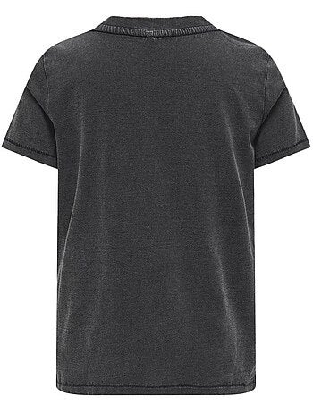 T-Shirt Cinzenta para Menina KOGLULU da Kids ONLY