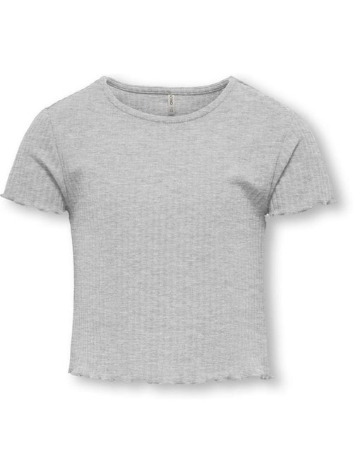 T-shirt Cinzenta para Menina Only Nella - Kiabi T-shirt Cinzenta para Menina Only Nella - Kiabi