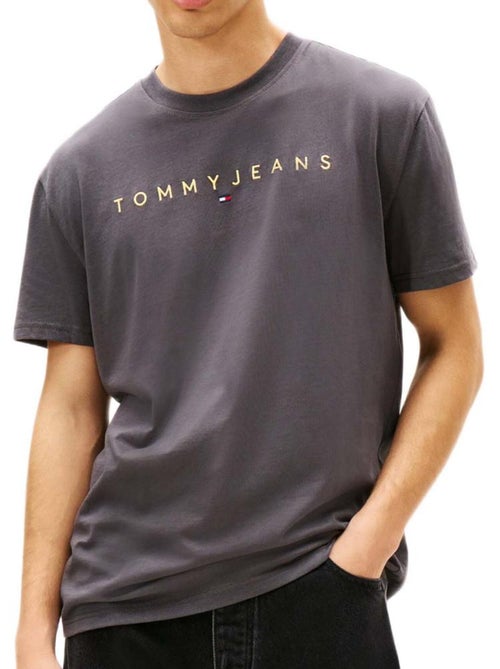 T-Shirt Cinzenta Tommy Hilfiger Regular Fit Homem - Kiabi