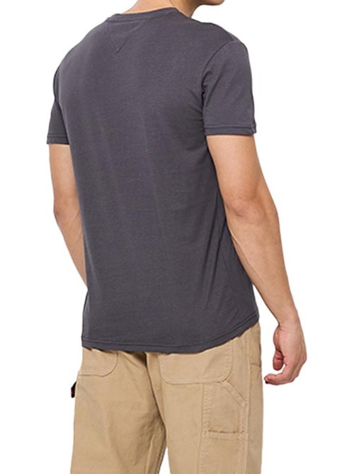 T-Shirt Cinzenta Tommy Hilfiger Regular Fit Homem - Kiabi