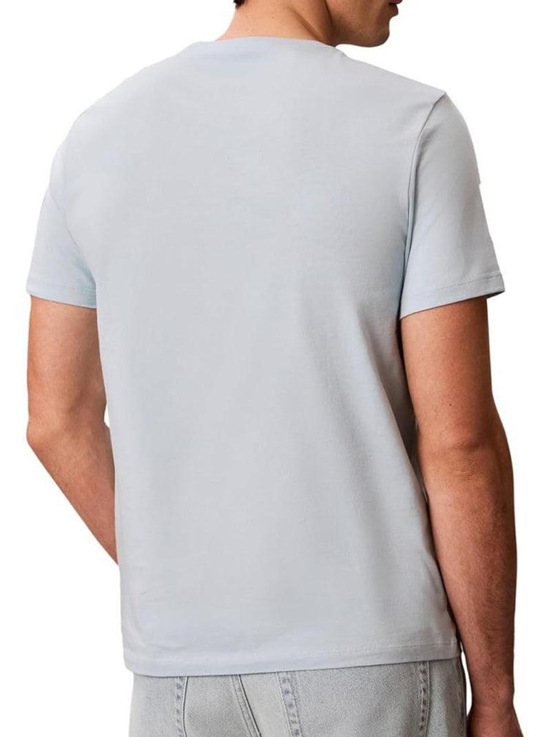 T-Shirt Cinzento Claro Calvin Klein Jeans para Homem LV04RG800G Cinza-prateado - Kiabi
