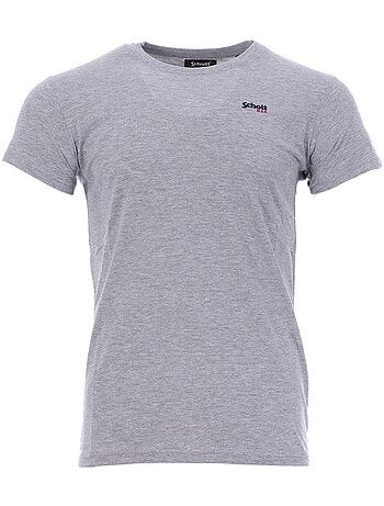 T-shirt Verde Claro para Homem Schott TSCREW