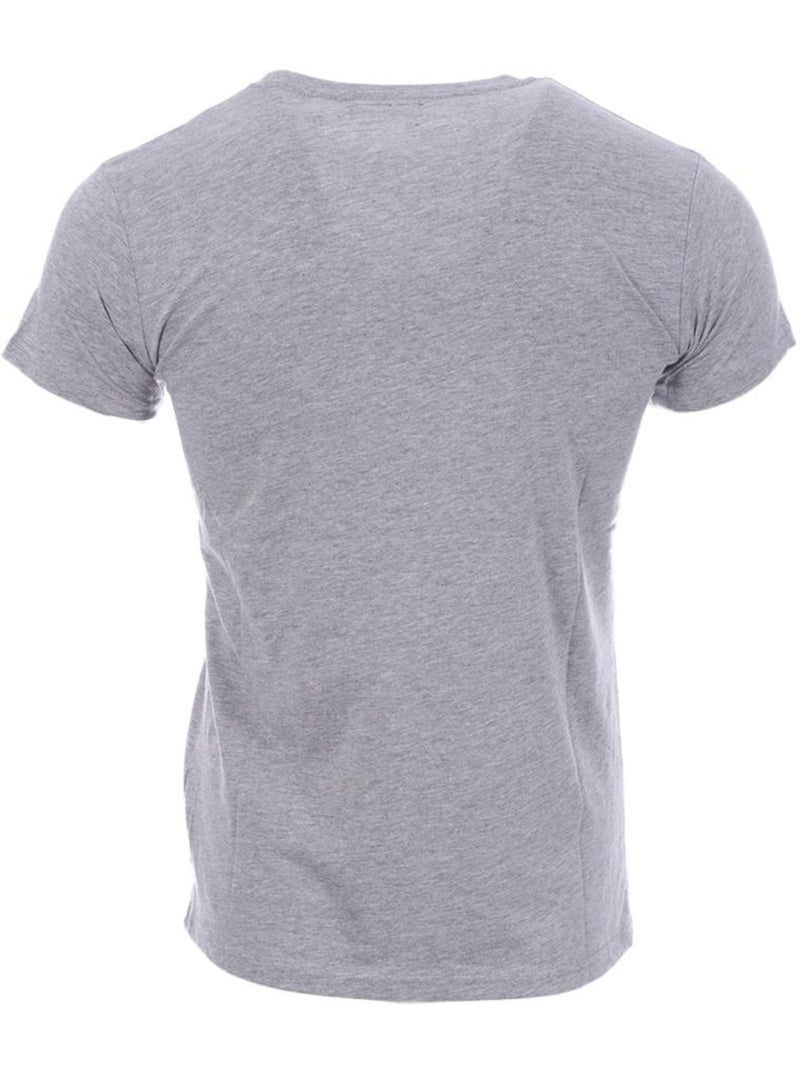 T-shirt Cinzento para Homem Schott NYC Bordado Cinza-prateado - Kiabi