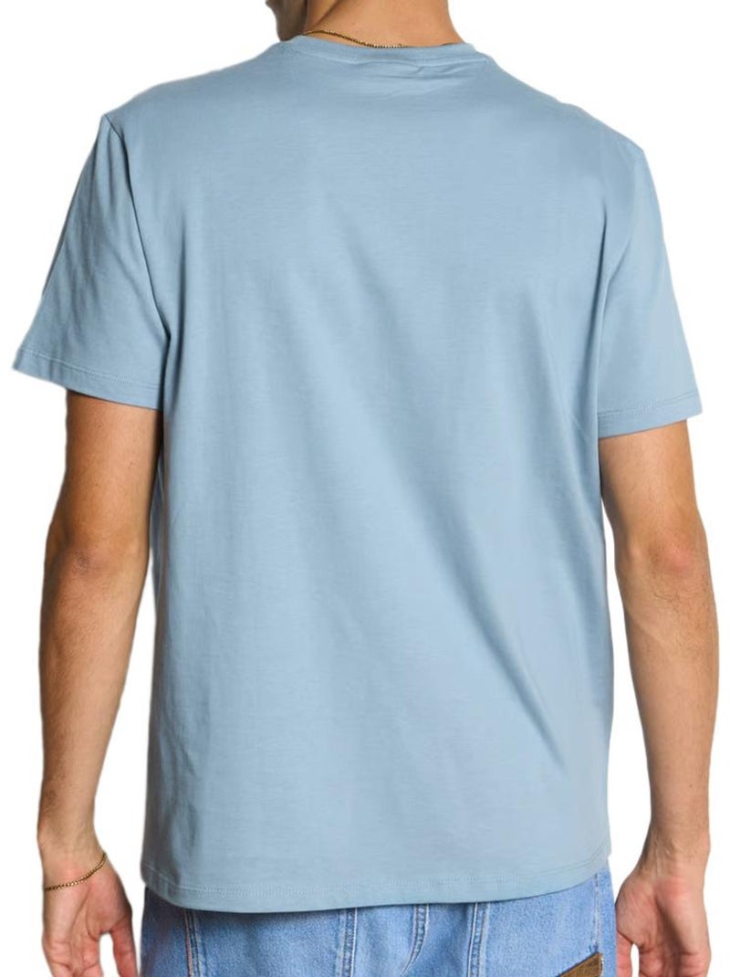 T-Shirt Clássica Azul para Homem Calvin Klein Jeans Azul - Kiabi