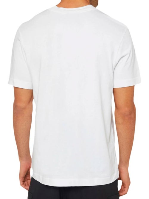 T-Shirt Clássica Branca Calvin Klein Jeans para Homem - Kiabi