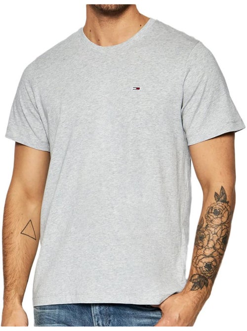 T-shirt Clássica Cinzenta para Homem Tommy Jeans - Kiabi T-shirt Clássica Cinzenta para Homem Tommy Jeans - Kiabi