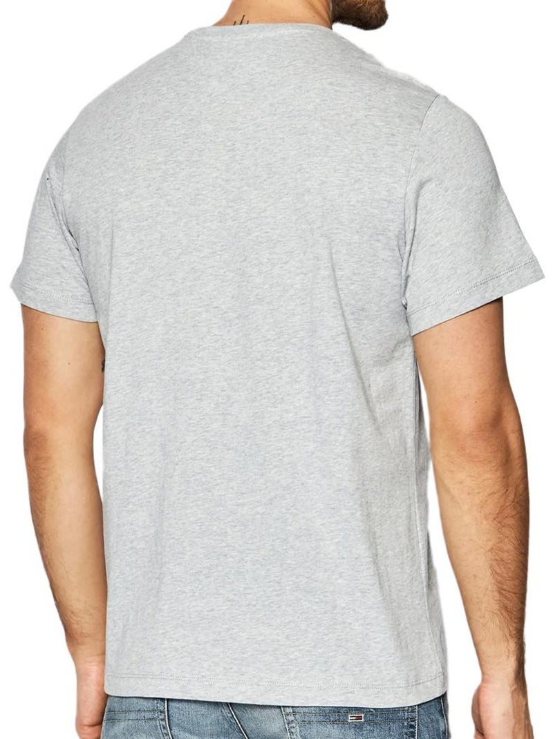 T-shirt Clássica Cinzenta para Homem Tommy Jeans Cinza-prateado - Kiabi