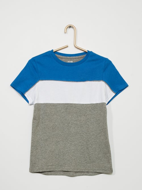 T-shirt color-block - Kiabi