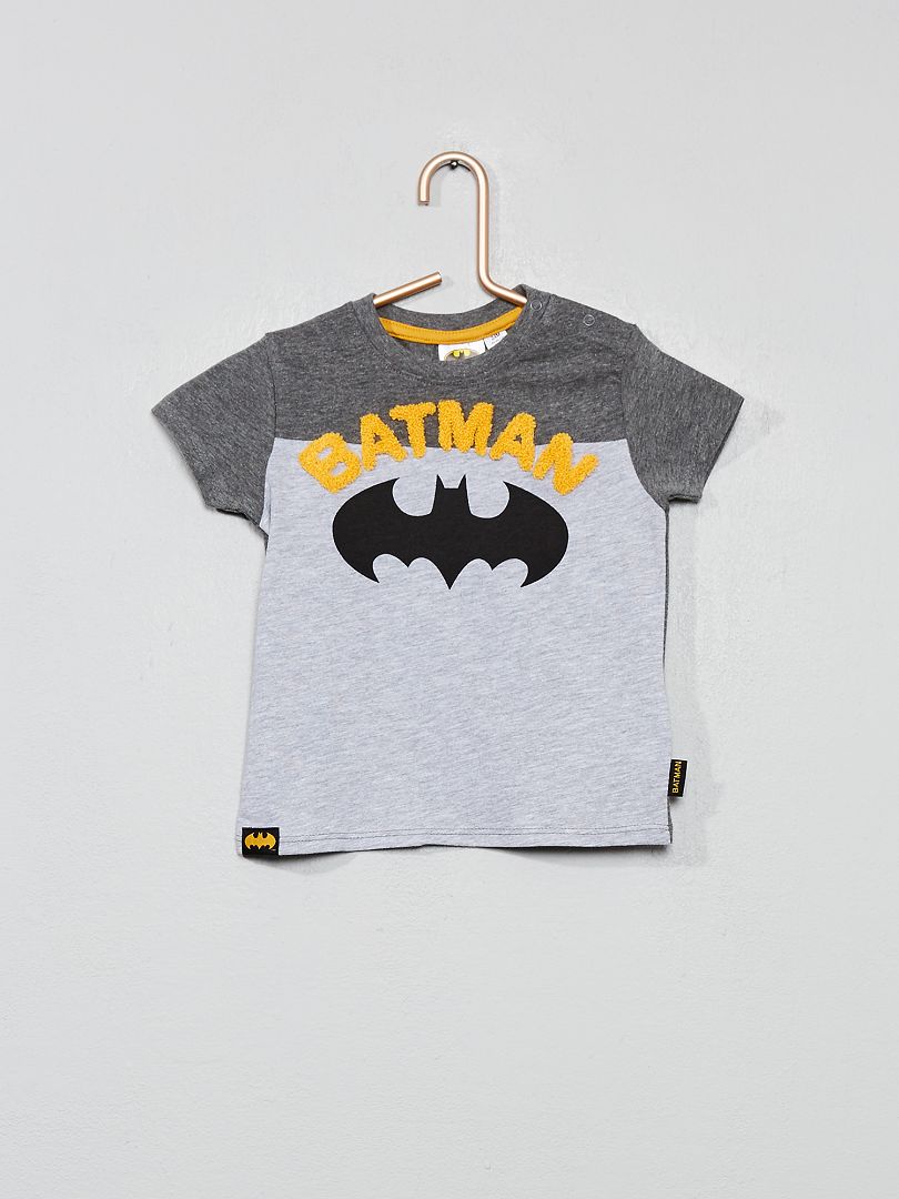 T-shirt color-block 'Batman' Cinza - Kiabi