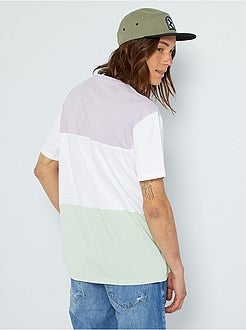 T-shirt color-block - Kiabi