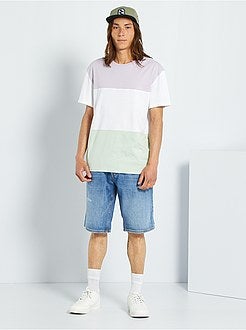 T-shirt color-block - Kiabi